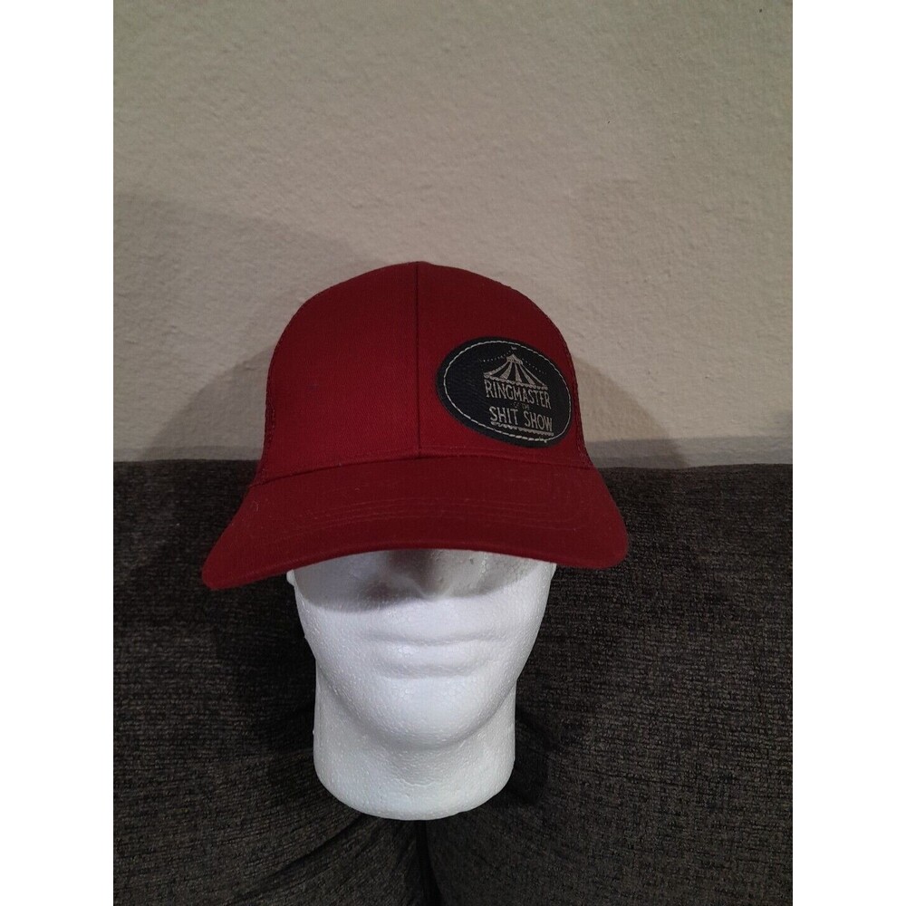 Trucker Hat Strapback, Ringmaster Of The Sh#t Show, Hook And Loop, Humor